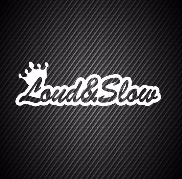 Loud And Slow Stickersmag 5513