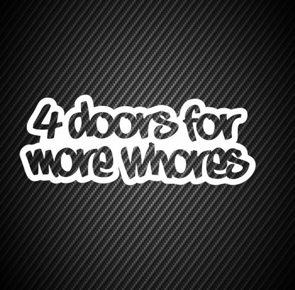 4 doors for more whores 2