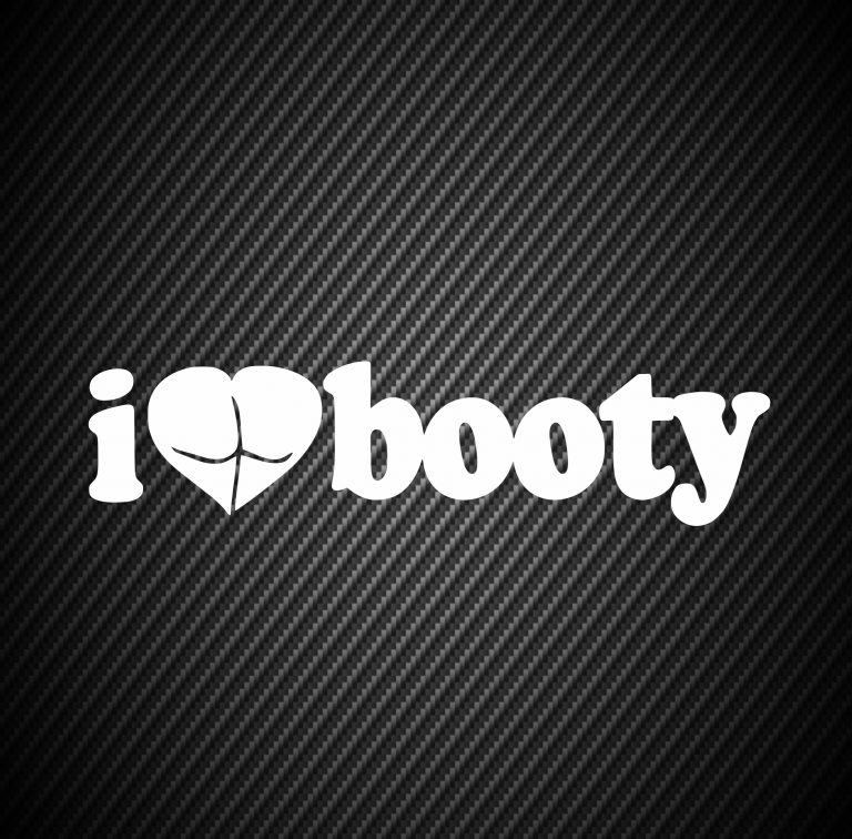 I Love Booty – Stickersmag