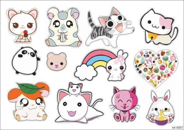Lovely little animals Sticker pack