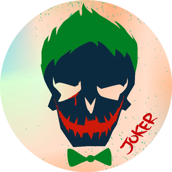 Joker Sticker car | StickersMag