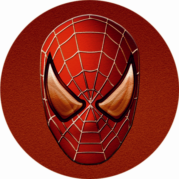Sticker emblem, logo Spider man