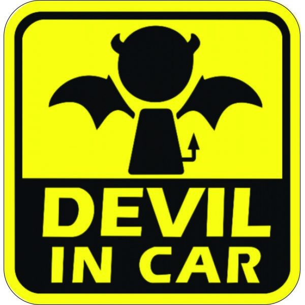 Devil in car