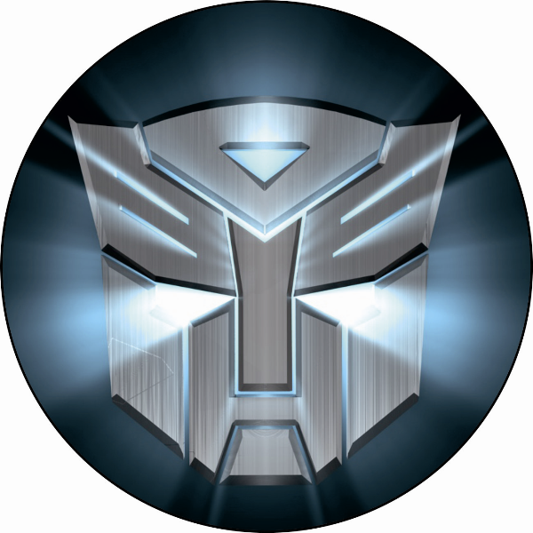 Sticker emblem, logo Transformers