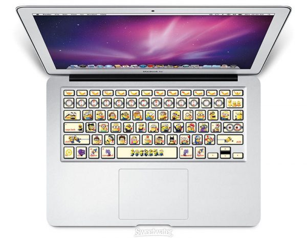 Keyboard Stickers Decoration Protector Decal Skin Macbooks Minions Despicable Me