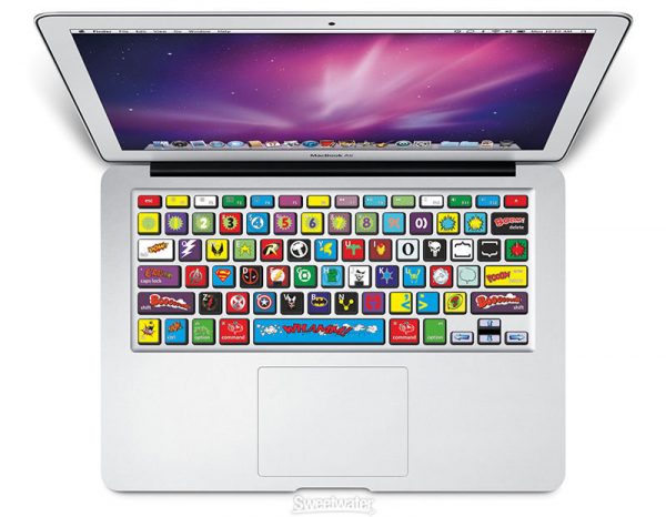Keyboard Stickers Decoration Protector Decal Skin Macbooks Marvel, Super Hero, Deadpool