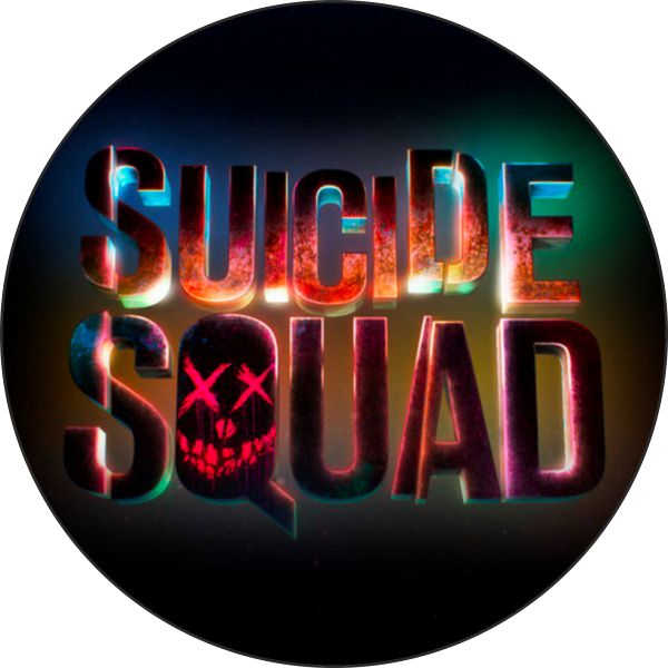 Sticker emblem, logo Suicide Squad 1