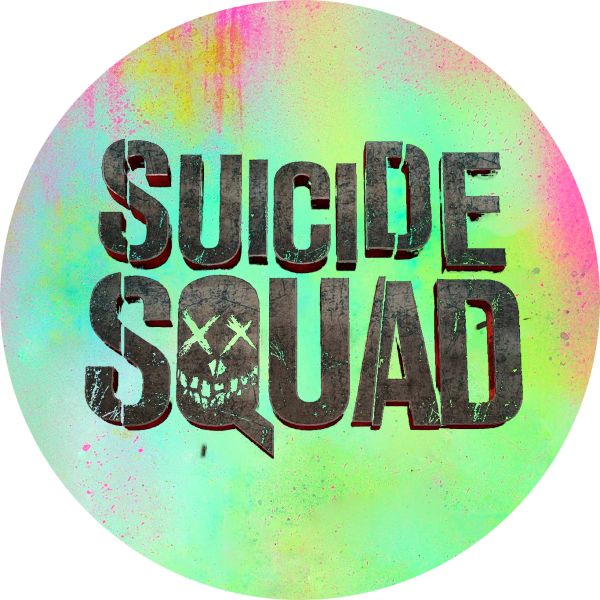 Sticker emblem, logo Suicide Squad 3