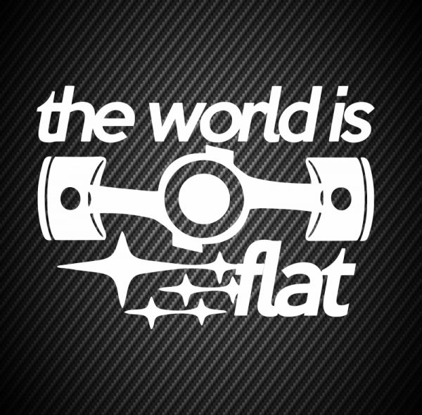 The world is flat subaru