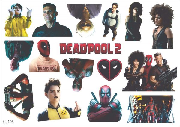 Deadpool 2 sticker pack