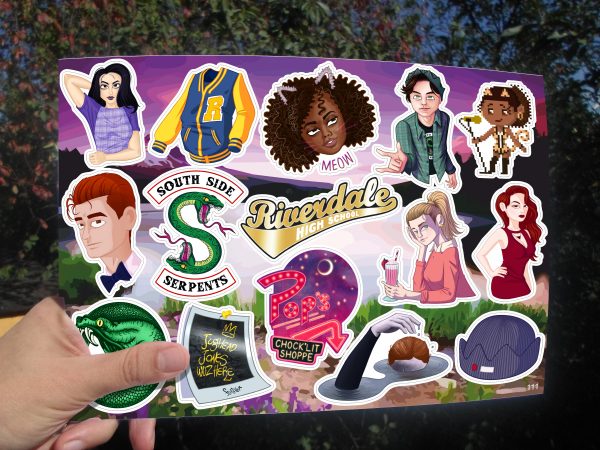Riverdale stickers pack
