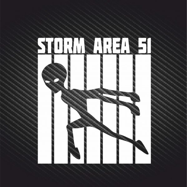 Storm area 51 Alien behind bars