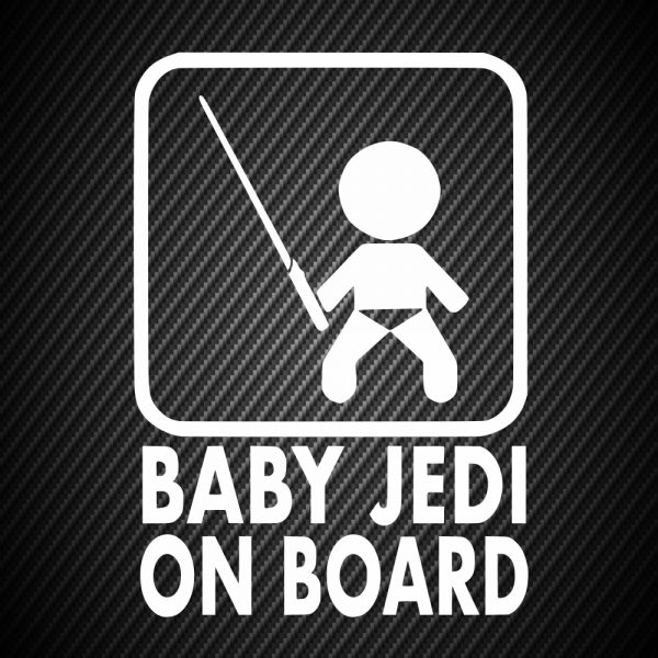 Star wars  Baby jedi on board