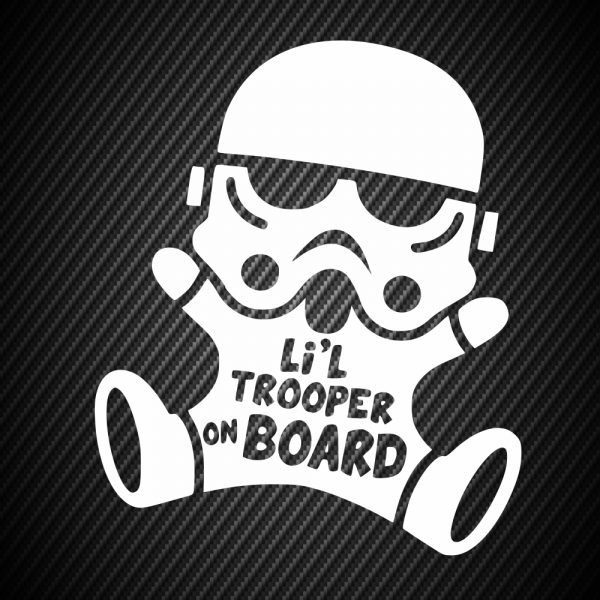 Star wars Little trooper on board