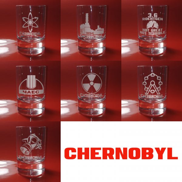 Shot Glasses Chernobyl