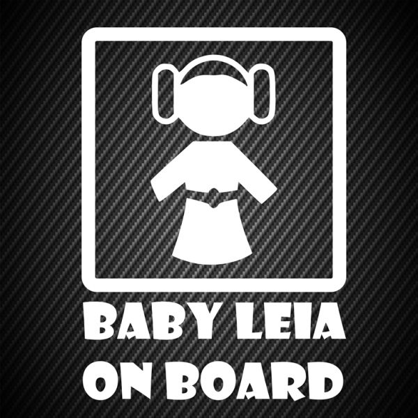 Baby Leia on board