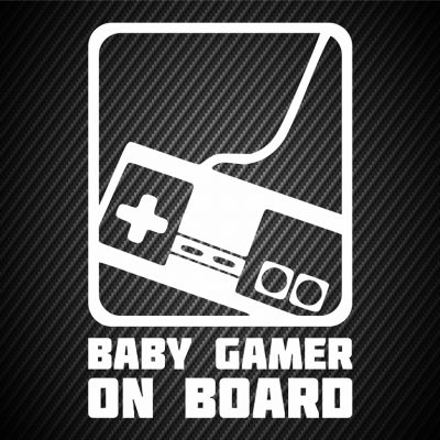 Baby gamer on board