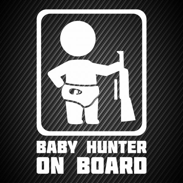 Baby hunter on board