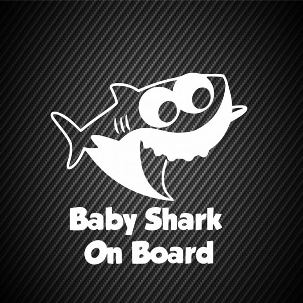 Baby shark on board