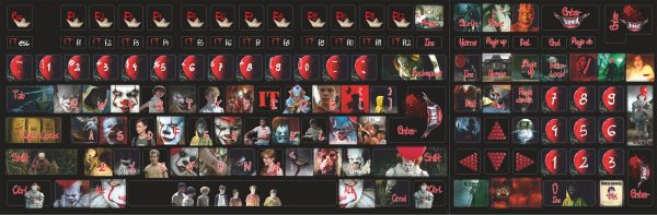 Pennywise, It Universal Keyboard stickers Decoration Protector Decal Skin