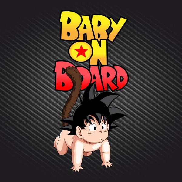 Dragon ball – Baby Saiyan on Board