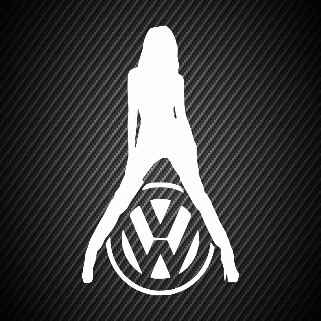 Sticker Girl and Volkswagen – StickersMag