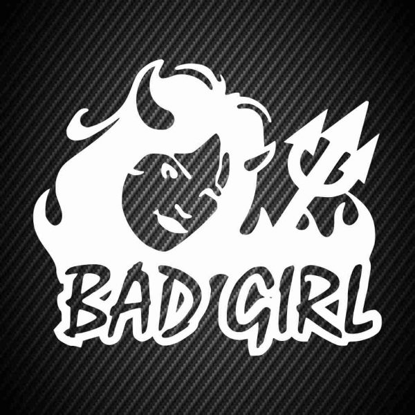 Sticker Bad girl