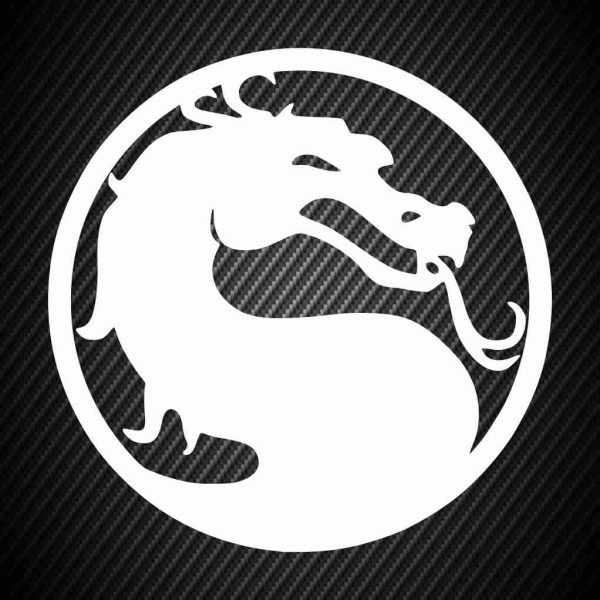 Sticker Dragon Mortal Kombat