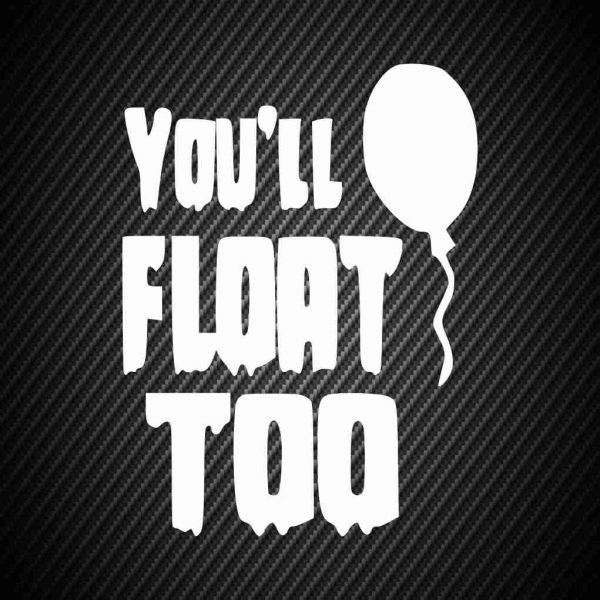 Sticker You`ll float too