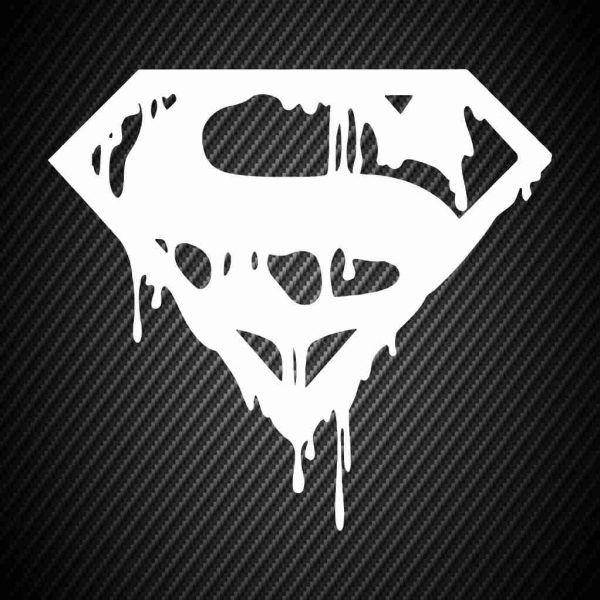 Sticker Superman Logo (ver. 2)