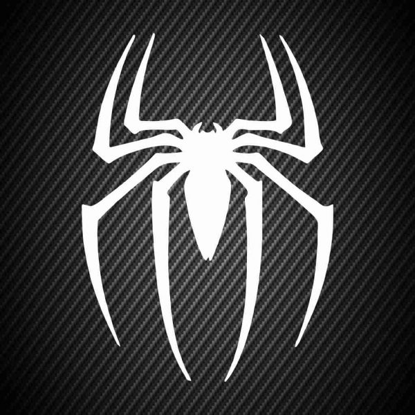 Sticker Spider man Logo