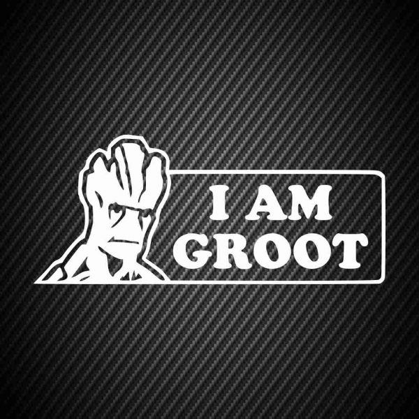 Sticker I am Groot (ver. 2)