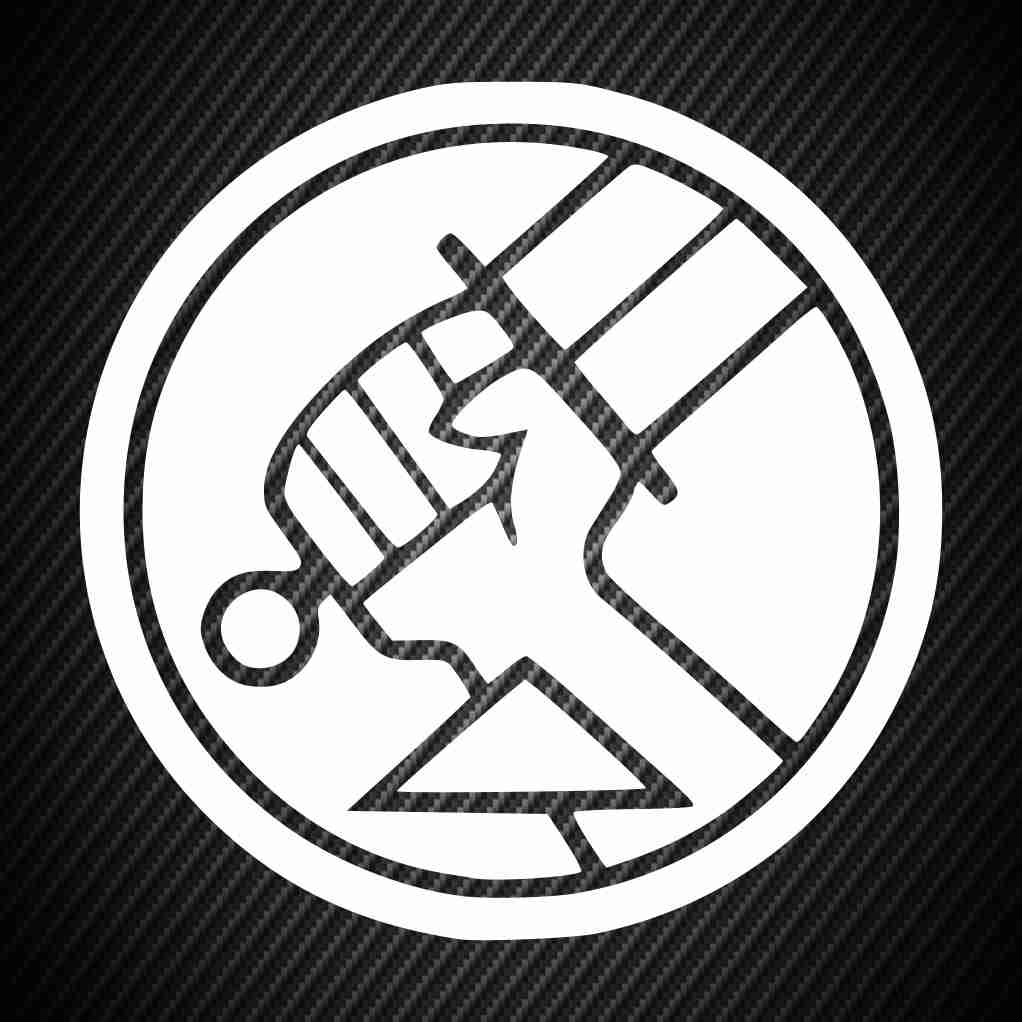 Download Sticker Hellboy Logo - StickersMag