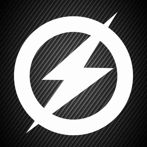 Sticker Flash Logo